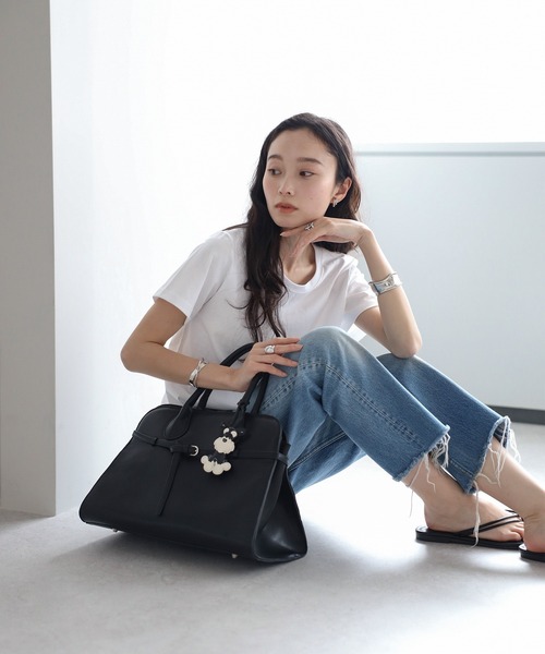 soins ハンドバッグ 「牛革」ベルト付きハンドバッグ : ZOZOTOWN Yahoo 