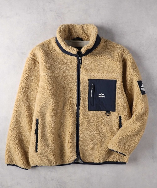 CAMP7（キャンプセブン） ジップアップブルゾン X-LARGE ブラック