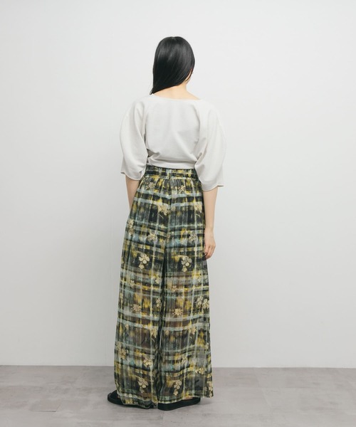 KBFシアージャガードワイドパンツ☆新品 シアージャガードワイドパンツ（その他パンツ）｜KBF