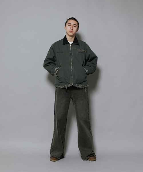 【WOKE EDGE】 Workers Jacket ミリタリージャケット WOKE EDGE（ウォークエッジ） ブルゾン アウター Workers Jacket