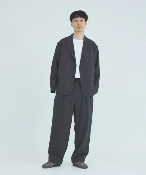 ”吸水速乾 / 接触冷感” EVALET シャドーチェック オーバーパンツ JOURNAL STANDARD（ジャーナルスタンダード）の「”吸水速乾