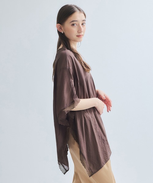 トップス CTU 10色展開/XS-LLサイズ》コットンスムースタックスリーブトップス【UV