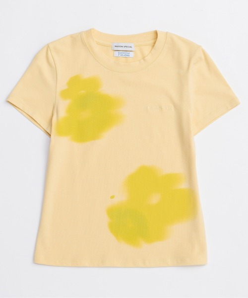 MAISON SPECIAL tシャツ 「PISCESS×MAISON SPECIAL」Faded