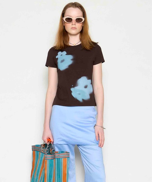 MAISON SPECIAL tシャツ 「PISCESS×MAISON SPECIAL」Faded