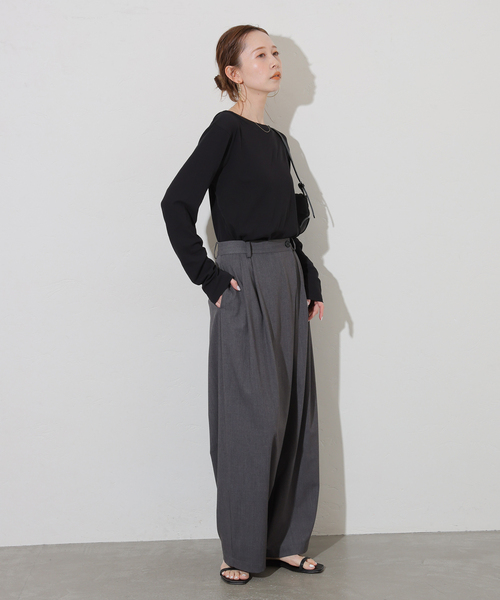 「JOURNAL STANDARD」 長袖カットソー FREE ブラック レディース JOURNAL STANDARD 「JOURNAL STANDARD」 長袖カットソー FREE