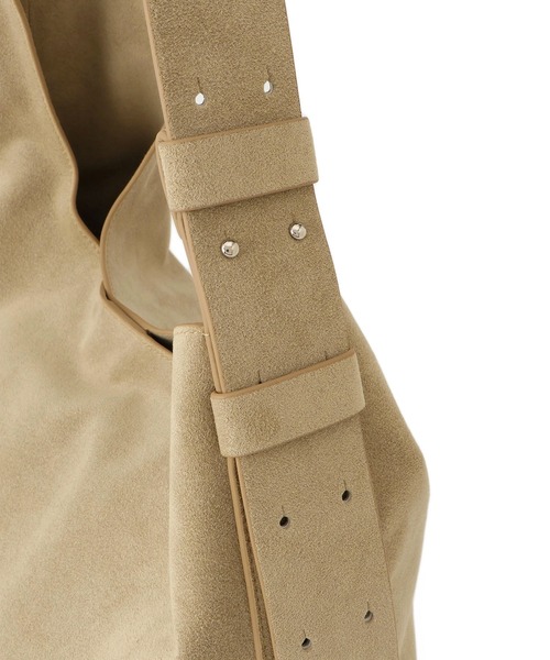 ショルダーバッグ バッグ 「W S（ドゥーブル）」Ultrasuede(R)ホーボーバッグ レディースの画像
