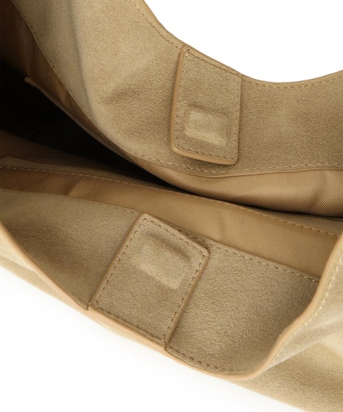 ショルダーバッグ バッグ 「W S（ドゥーブル）」Ultrasuede(R)ホーボーバッグ レディースの画像