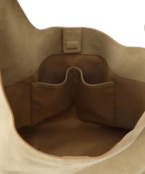 ショルダーバッグ バッグ 「W S（ドゥーブル）」Ultrasuede(R)ホーボーバッグ レディースの画像