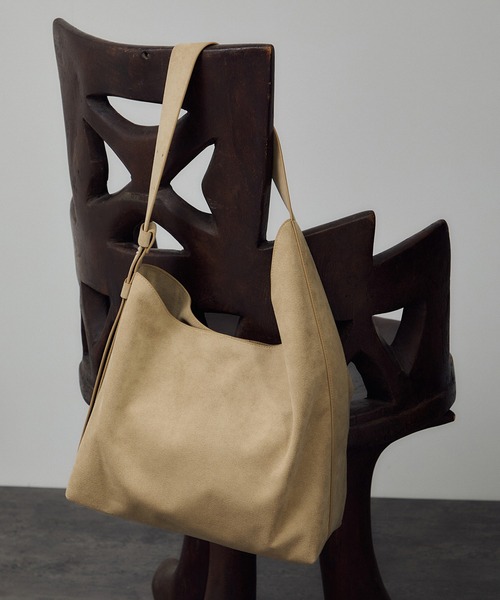 ショルダーバッグ バッグ 「W S（ドゥーブル）」Ultrasuede(R)ホーボーバッグ レディースの画像