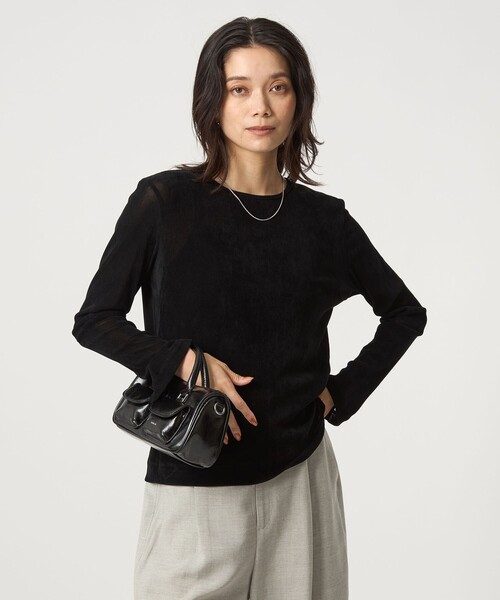 tシャツ 「結論シリーズ」極みシアーフロッキーT レディース | green label relaxing | 26