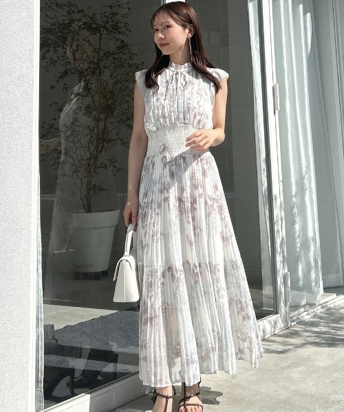 SNIDEL（スナイデル） ノースリーブワンピース 0 ピンク レディース