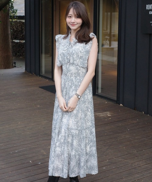 SNIDEL（スナイデル） ノースリーブワンピース 0 ピンク レディース