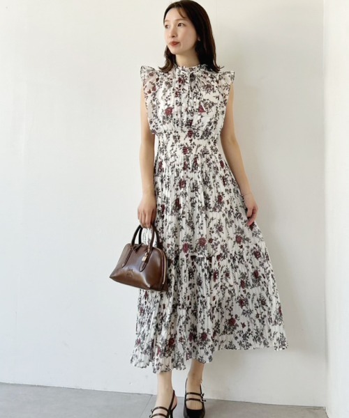 SNIDEL（スナイデル） ノースリーブワンピース 0 ピンク レディース