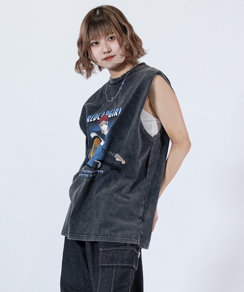「Red Cap Girl」 ノースリーブトップス LARGE ベージュ系その他4 メンズ