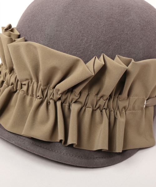 CA4LAワイヤー入りキャスケット HK SHARON 2(ONESIZE BEIGE): キャスケット｜帽子通販｜CA4LA