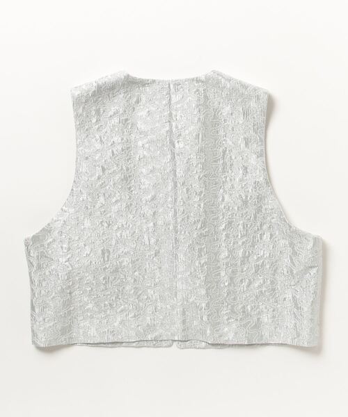 最終値下超美品【roku ロク 6】ヘンプベスト ホワイト FREE 着用一回 6(ROKU)＞HEMP VEST/ベスト - メルカリ