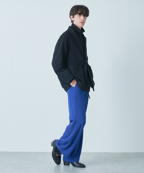 Lui's（ルイス） ジップアップブルゾン FREE グリーン メンズ