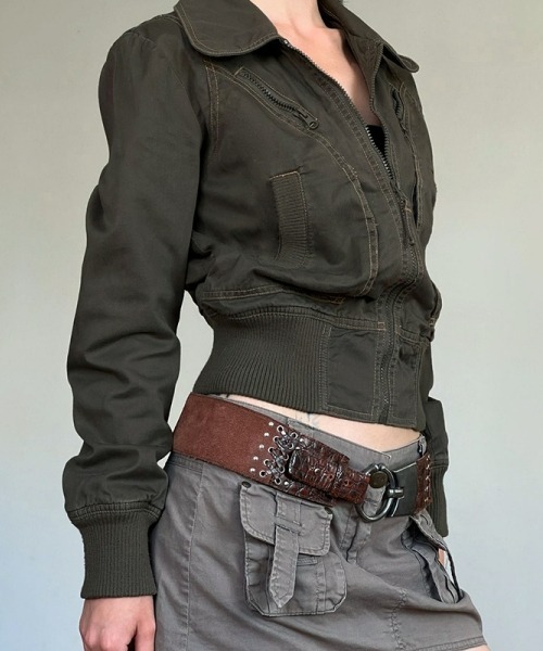 gossip!ロサンゼルス ミリタリージャケット モッズコート 「Y2K