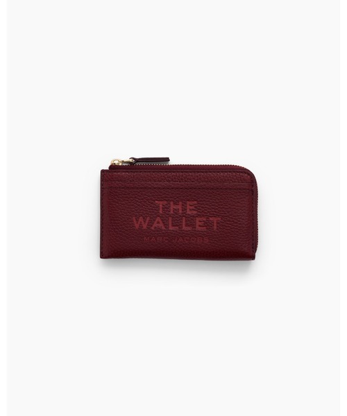 MARC JACOBSザ レザー トップ ジップ マルチ ウォレット Marc Jacobs - レザートップジップ・マルチウォレット を
