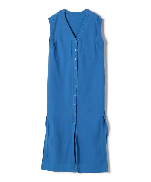 「SHIPS Days」 ニットワンピース ONE SIZE ブルー レディース_画像9