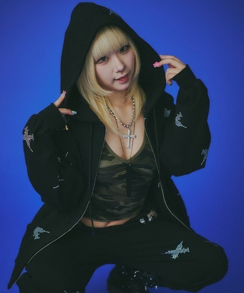 GALFY（ガルフィー） パーカー A'GEM/9 × .kom 「GALFY/ガルフィー