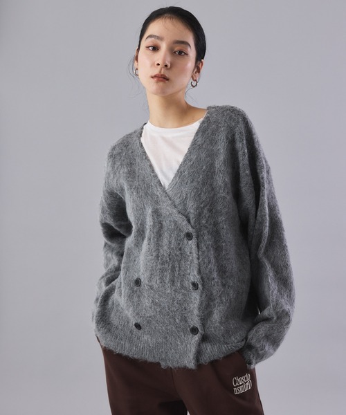 Muscat カーディガン ダブルボタンカーディガン レディース : ZOZOTOWN