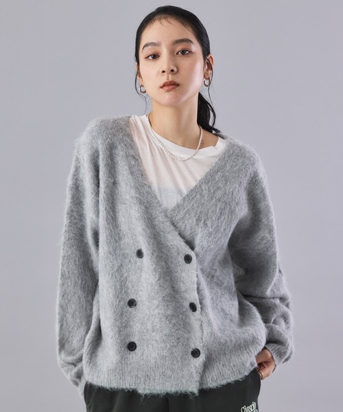 Muscat カーディガン ダブルボタンカーディガン レディース : ZOZOTOWN