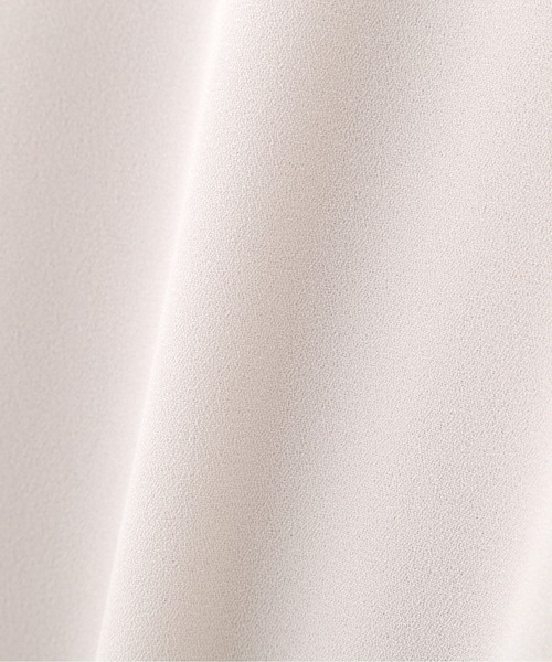 「NATURAL BEAUTY BASIC」 半袖ワンピース MEDIUM ネイビー レディース_画像3