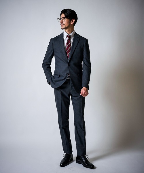 オクノ　サルエル　デニム　セットアップ　スーツ　ワイシャツ オクノサルエルデニムセットアップスーツワイシャツ