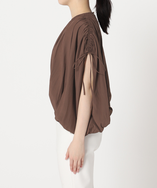 「NOBLE」 半袖ブラウス FREE ホワイト レディース_画像4