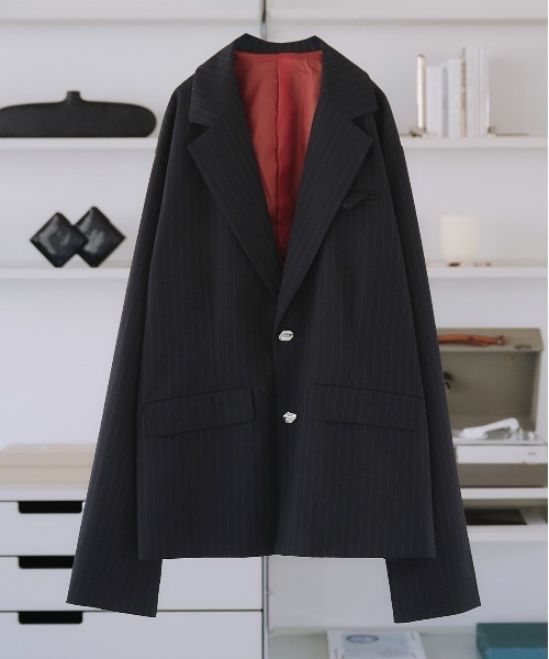 RECTO レクトSINGLE BREASTED テイラードコート　ジャケット RECTO レクトSINGLE BREASTED テイラードコート ジャケット - メルカリ