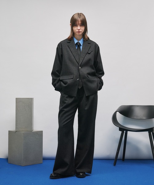 新品タグ付き✨　CLANE 25SS セーラーカラーテーラードジャケット　完売品 selle glant（セレグランテ） ジャケット テーラードジャケット SINGLE