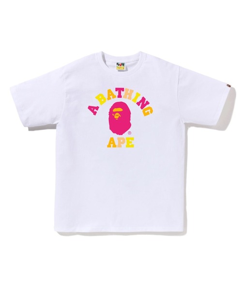 A BATHING APE（アベイシングエイプ） 半袖Tシャツ - ホワイト メンズ