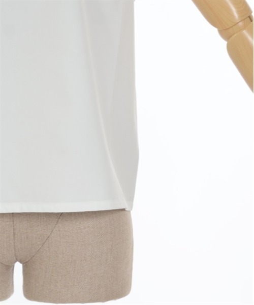 「axes femme POETIQUE」 半袖ブラウス MEDIUM ブラック レディース_画像6
