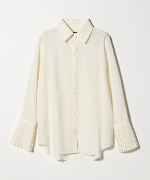 M.Fil（エムフィル） ブラウス シャツ 「M・fil」プリーツ スリーブ