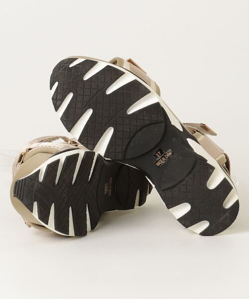 「CAPRICIEUX LE'MAGE」 フラットサンダル 37 ベージュ レディース_画像3