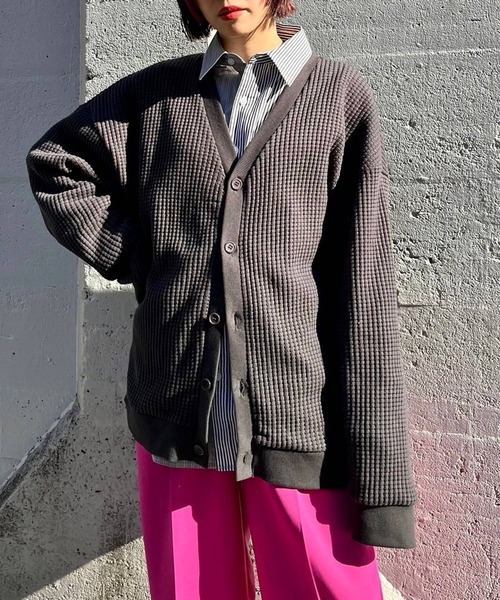 「PBLIM」 カーディガン FREE ブラック系その他 レディース_画像3