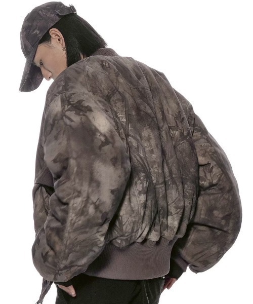 ブルゾン アウター 「d5ove」FORESTCAMO Cotton Jacket / 「ダヴ」リアルツリーデザインポケットブルゾンの画像