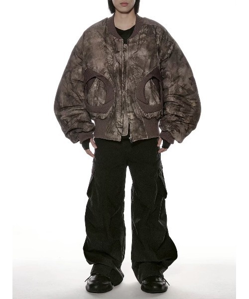 ブルゾン アウター 「d5ove」FORESTCAMO Cotton Jacket / 「ダヴ」リアルツリーデザインポケットブルゾンの画像