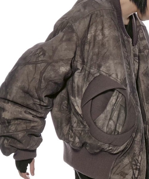 ブルゾン アウター 「d5ove」FORESTCAMO Cotton Jacket / 「ダヴ」リアルツリーデザインポケットブルゾンの画像