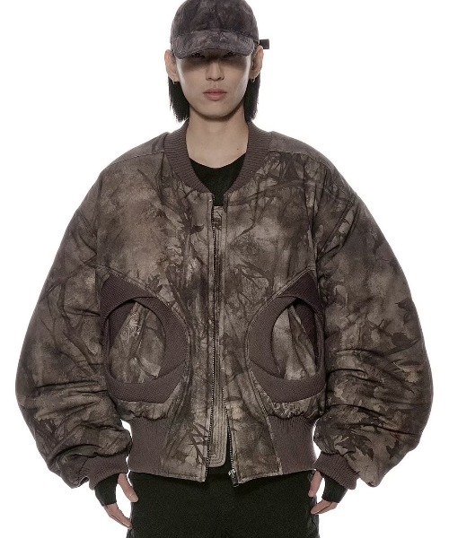 ブルゾン アウター 「d5ove」FORESTCAMO Cotton Jacket / 「ダヴ」リアルツリーデザインポケットブルゾンの画像