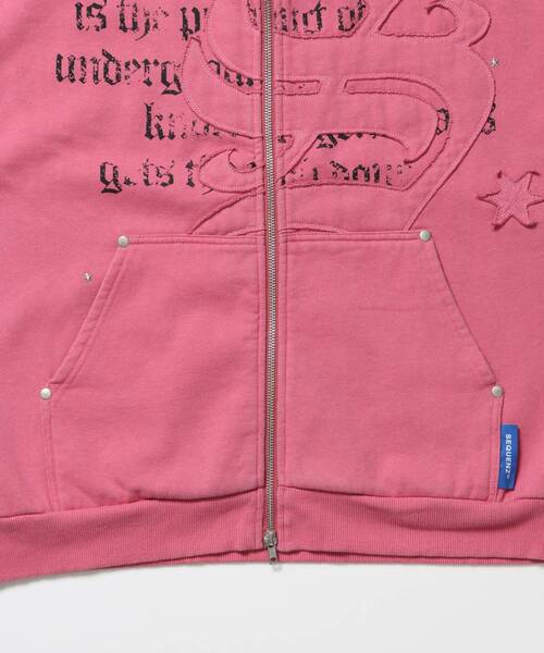 SEQUENZE パーカー 裏起毛 「SEQUENZ（シークエンズ）」SQNZ ZIP P/K