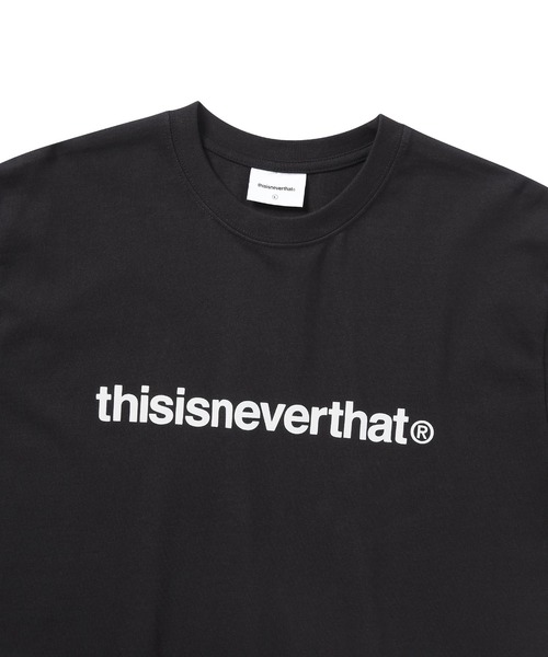 「thisisneverthat」 半袖Tシャツ S ダークグレー メンズ_画像2