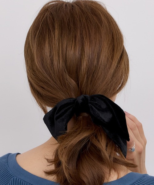 ヘアアクセサリー SILK SATIN BOW HAIR CLIPE SILK SATIN BOW HAIR CLIPE