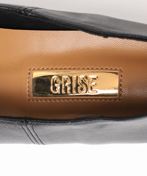 Le Talon GRISE（ル タロン グリーズ） シューズ GRISEレザースクエア