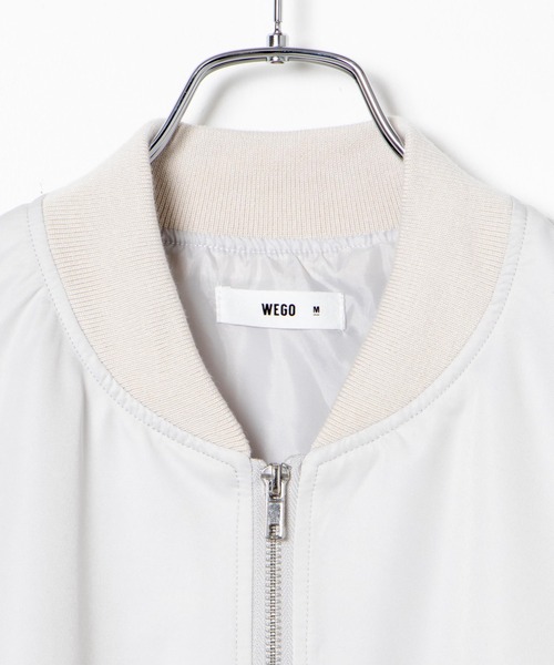 「WEGO」 ブルゾン MEDIUM アイボリー メンズ_画像2