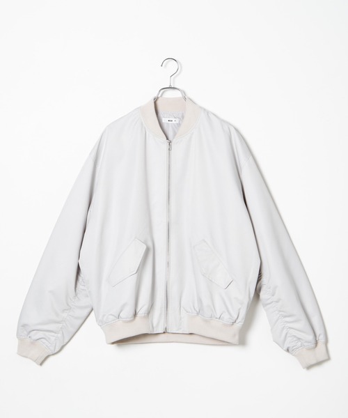 「WEGO」 ブルゾン MEDIUM アイボリー メンズ_画像9