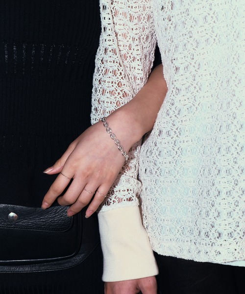 whoseA（フーシー） ブレスレット 「silver925」MarineChainbBracelet