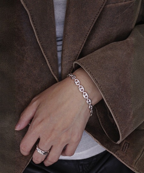 whoseA（フーシー） ブレスレット 「silver925」MarineChainbBracelet