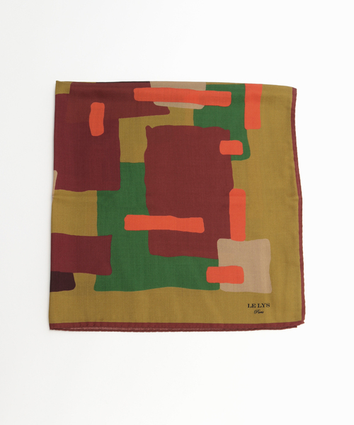EDIFICE（エディフィス） スカーフ バンダナ LE LYS（ルリス） Wool